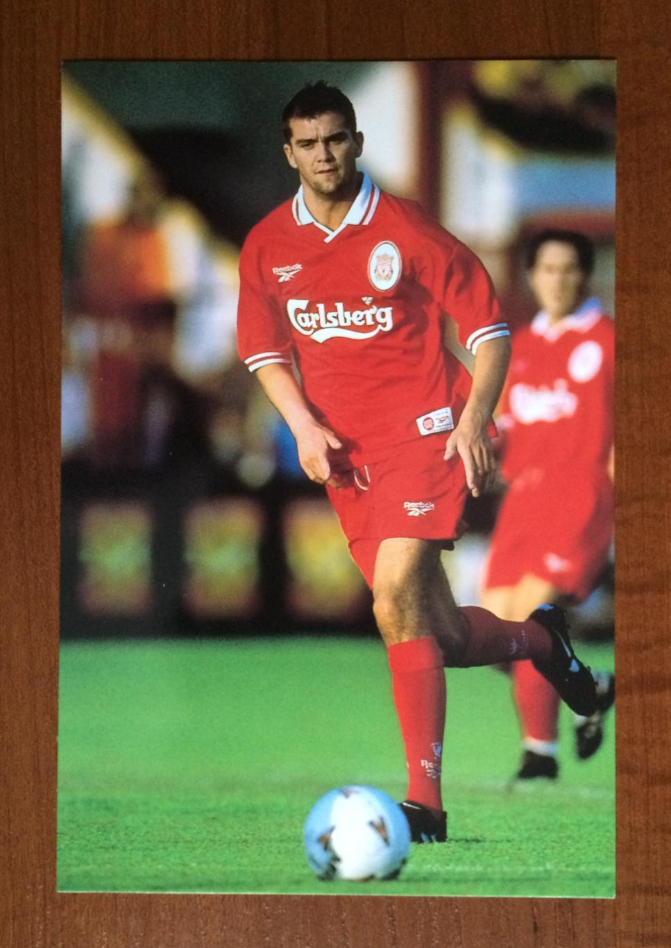 Открытка MERLIN Liverpool FC 1997-1998 Dominic Matteo