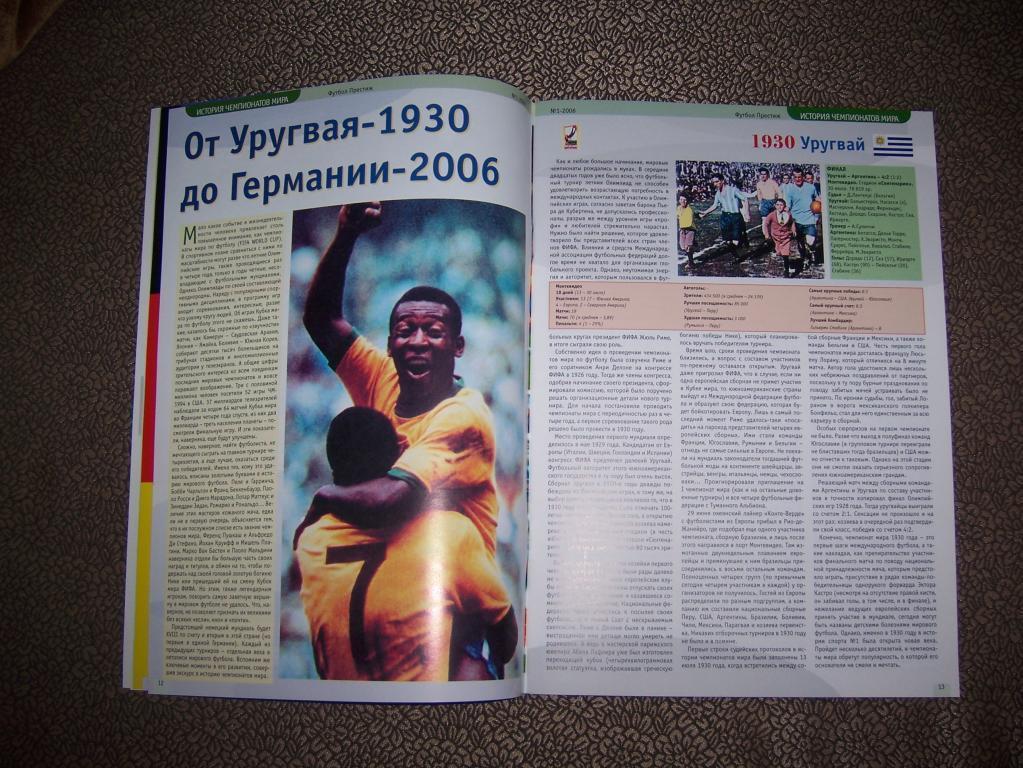 Журнал Футбол Престиж № 1 2006 год 3