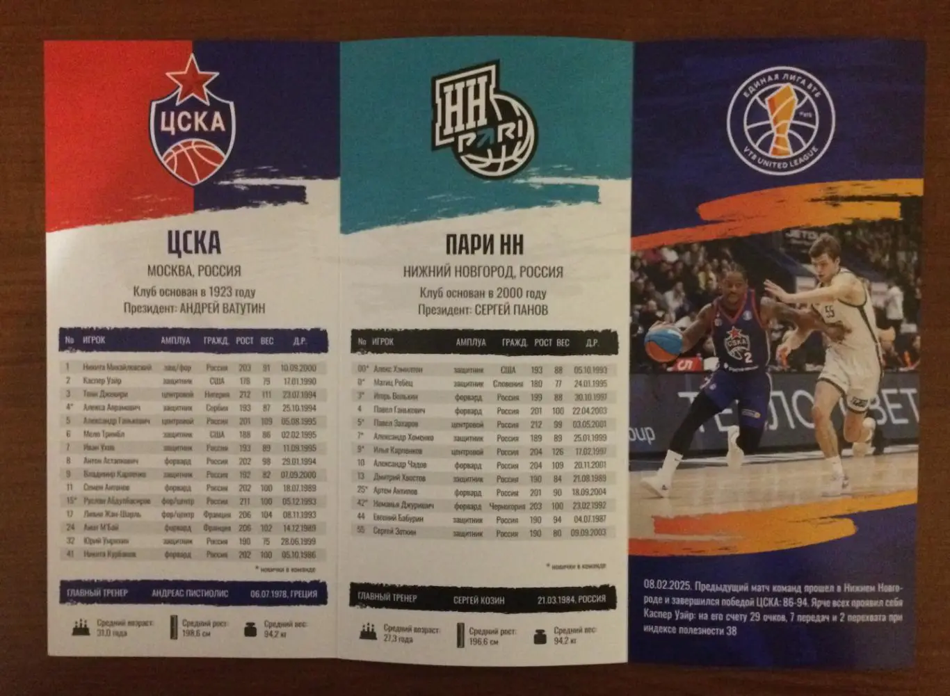 09.04.2025 год ЦСКА Москва - Пари НН Нижний Новгород 3