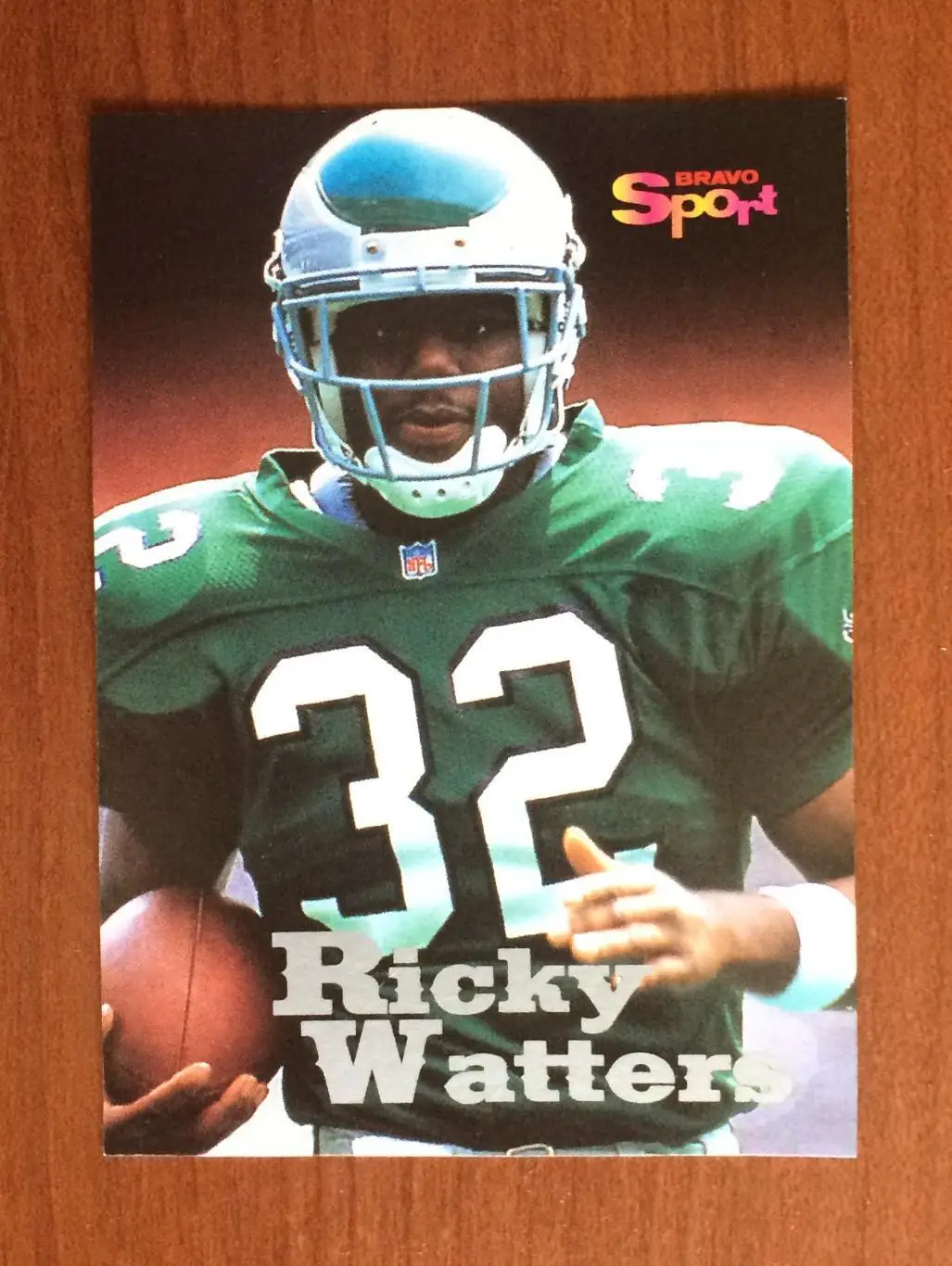 Карточка Ricky Watters Рики Уоттерс Американский футбол 1