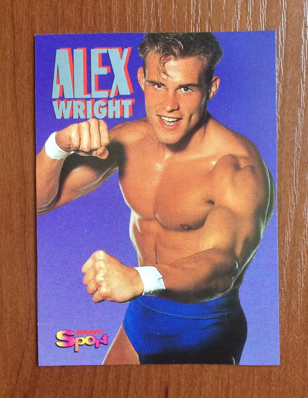 Карточка Alex Wright Алекс Райт рестлер 1