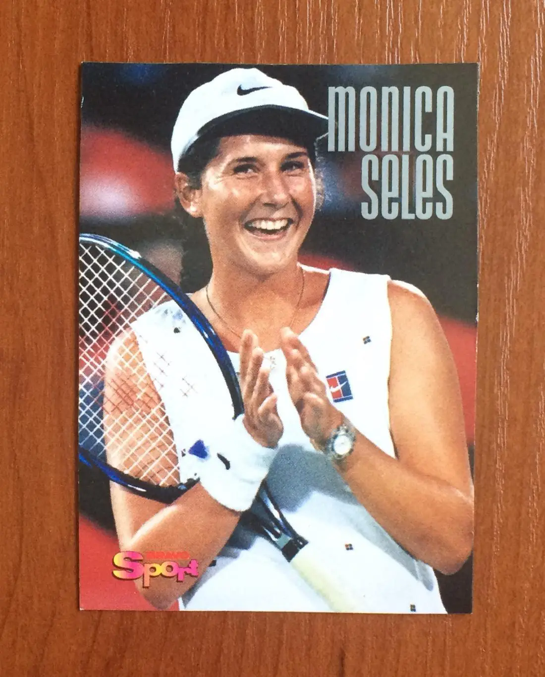 Карточка Monica Seles Моника Селеш Большой теннис 1