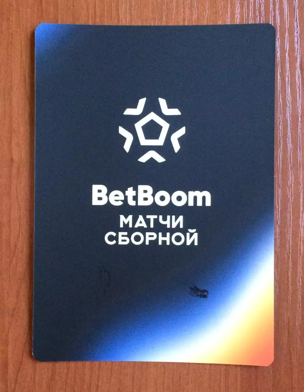 Автограф Ари Сборная России по футболу на официальной открытке 2