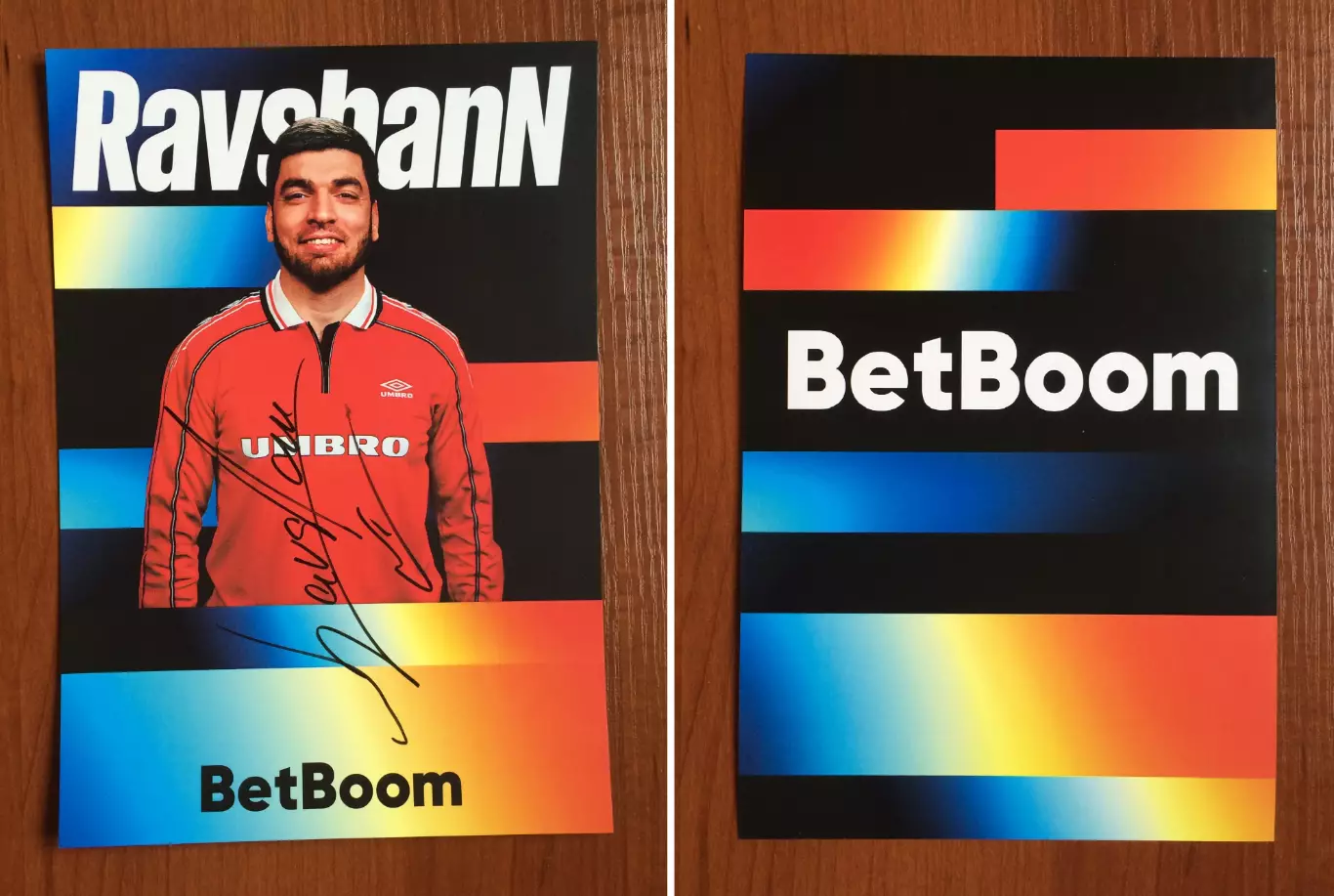 Автограф RavsHanN стример команда Стая