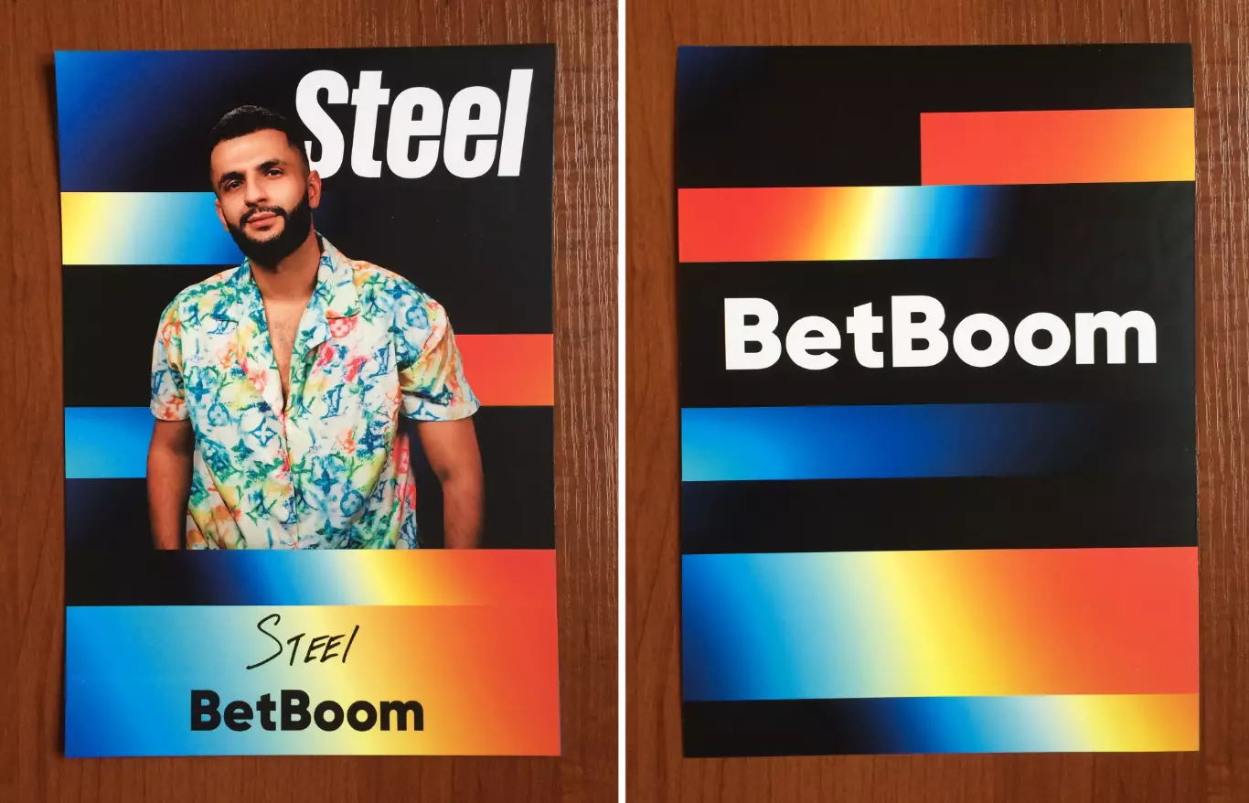 Автограф Steel стример команда Стая