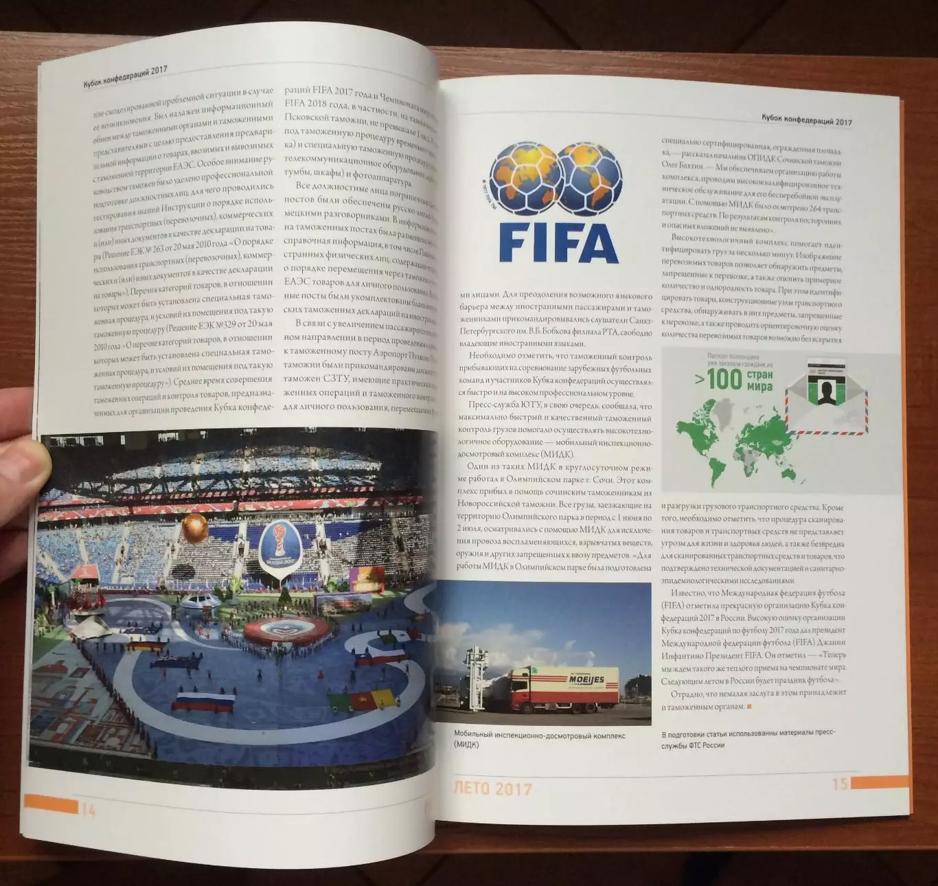 Журнал Ракурс о футболе и не только Кубок Конфедераций 2017 год 4