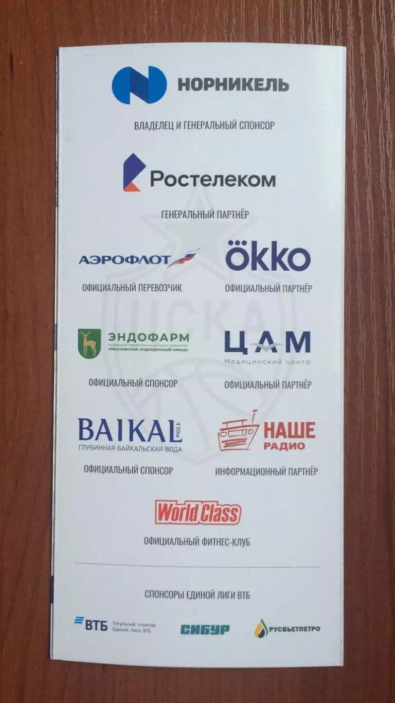 29.10.2025 год ЦСКА Москва - Уралмаш Екатеринбург 1