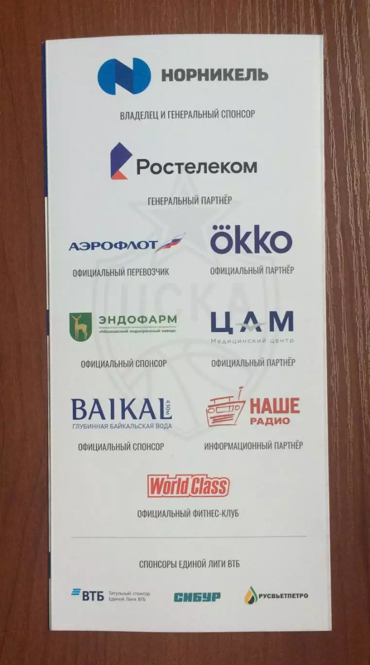 01.11.2025 год ЦСКА Москва - Локомотив Кубань Краснодар 1