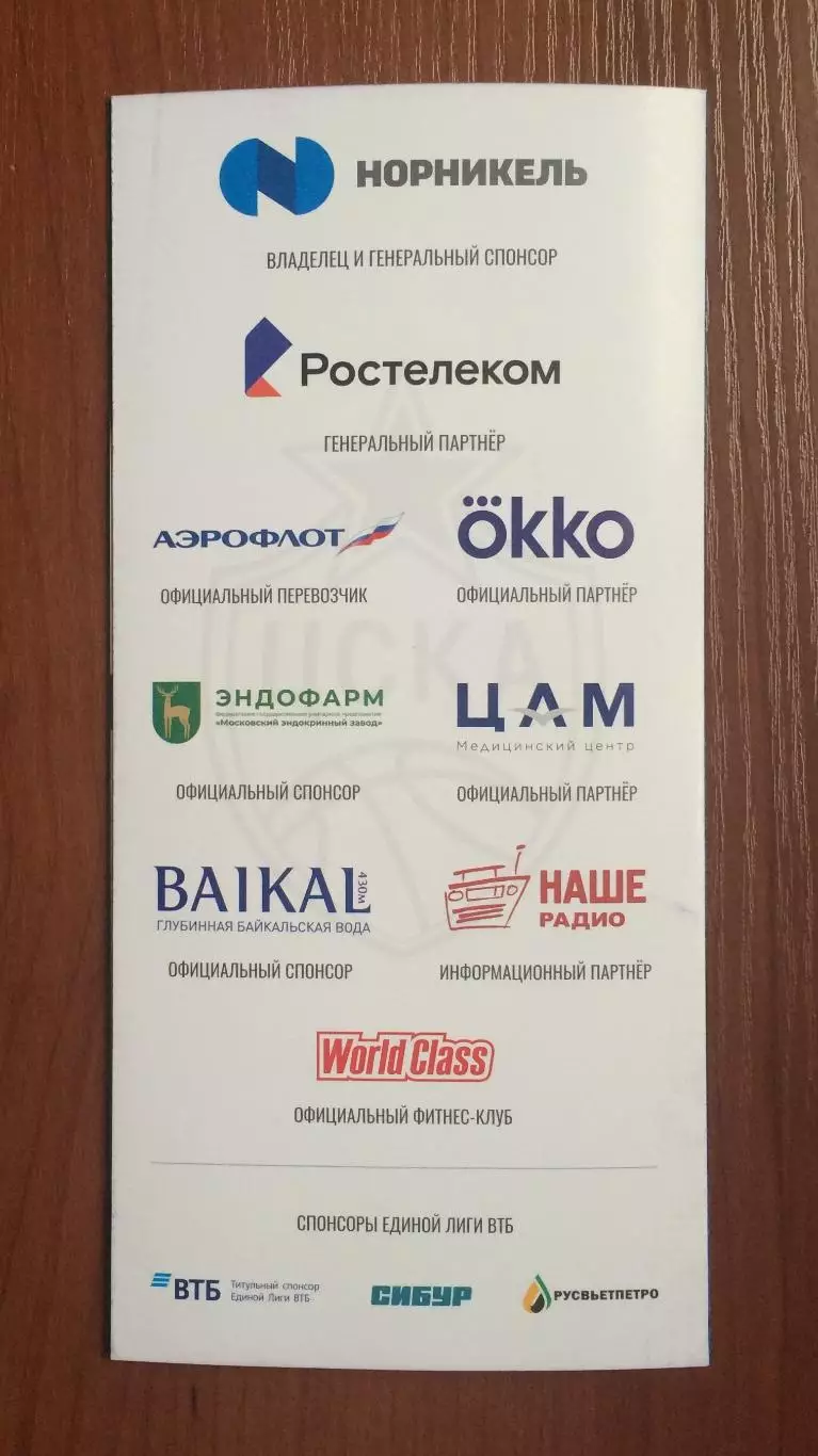 23.11 2025 год ЦСКА Москва - Зенит Санкт Петербург 1