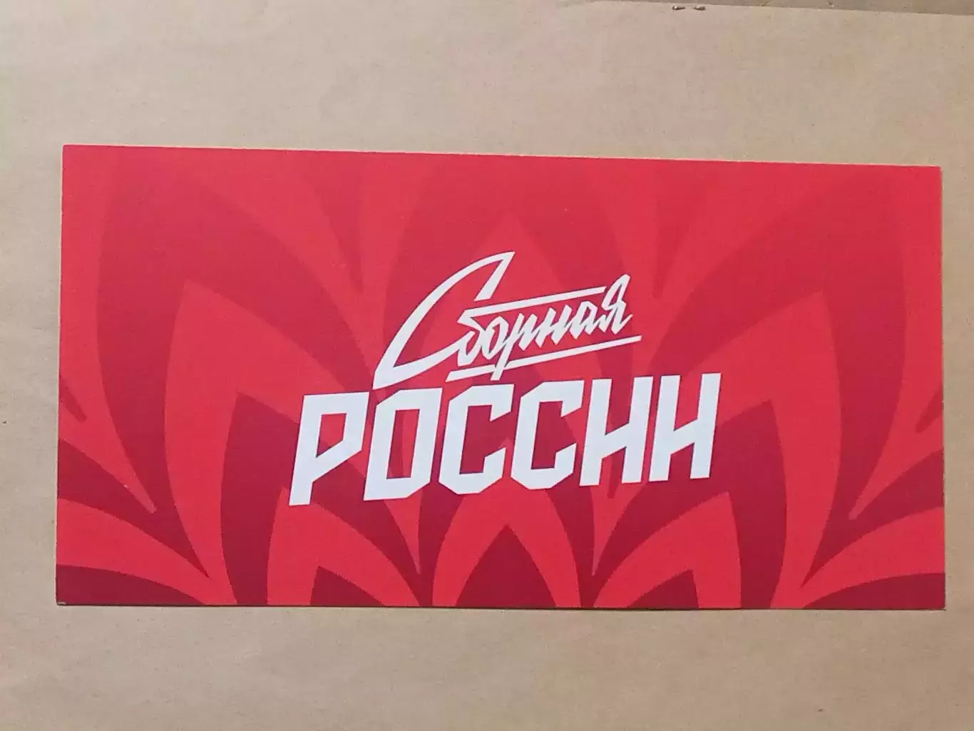 2025 РОССИЯ - ИРАН открытка СБОРНАЯ РОССИИ Russia - Iran