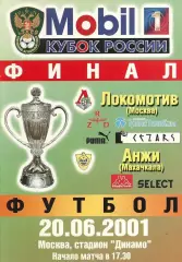 Финал Кубка Россия 2001 Локомотив Москва-Анжи Махачкала