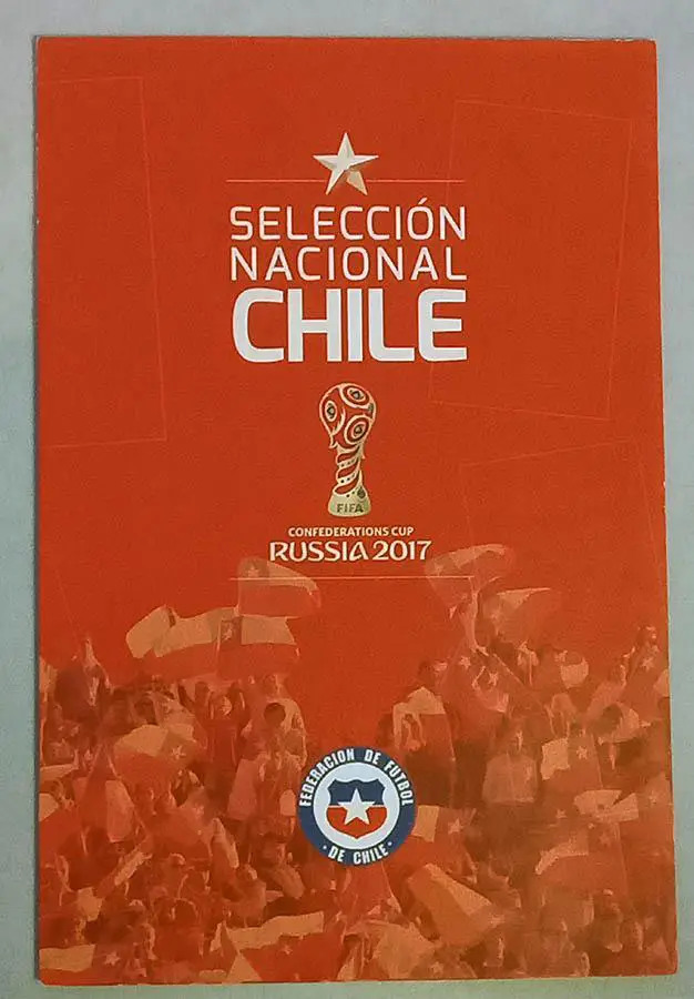 2017 Кубок Конфедераций в России ЧИЛИ CHILE Медиа гайд сборной