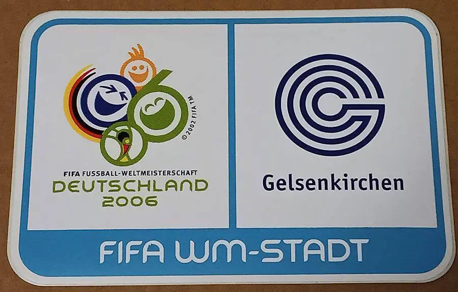 Чемпионат мира 2006 в Германии Гельзенкирхен - Оригинальная наклейка