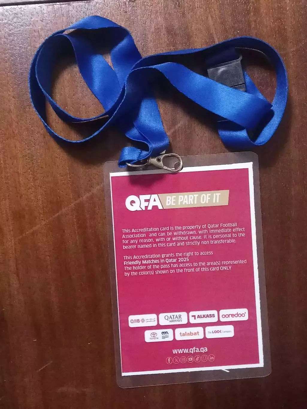 2025 Катар - Россия (Аккредитация) Qatar - Russia 1