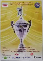 МХК СПАРТАК МОСКВА - ОМСКИЕ ЯСТРЕБЫ 23 и 24.04. 2013 оф. прог ХОККЕЙ