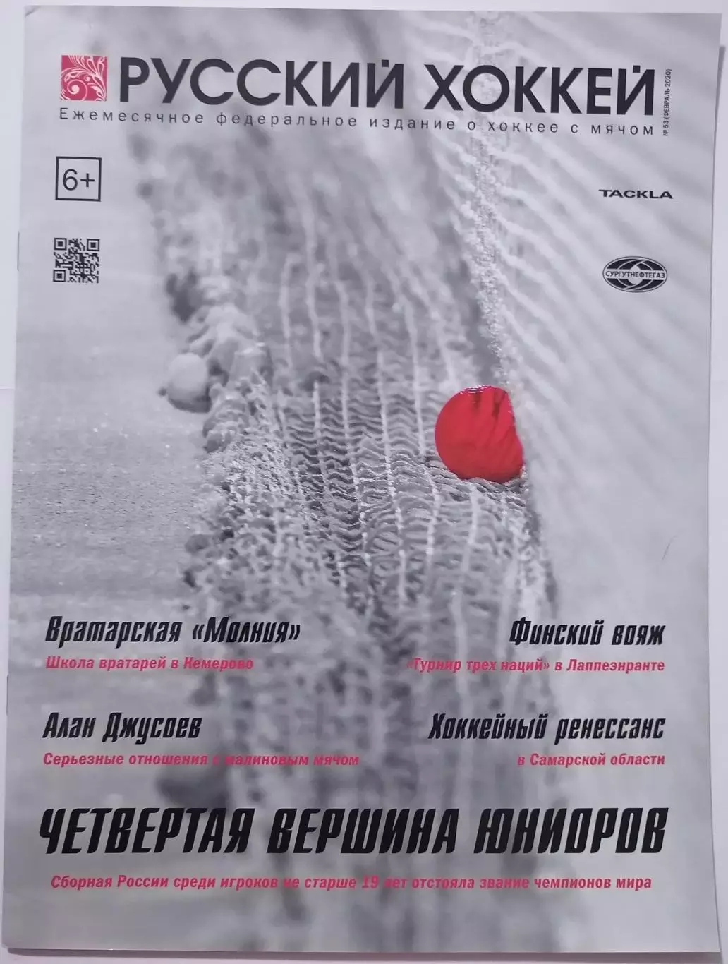 ЖУРНАЛ ХОККЕЙ С МЯЧОМ РУССКИЙ ХОККЕЙ 2020 февраль