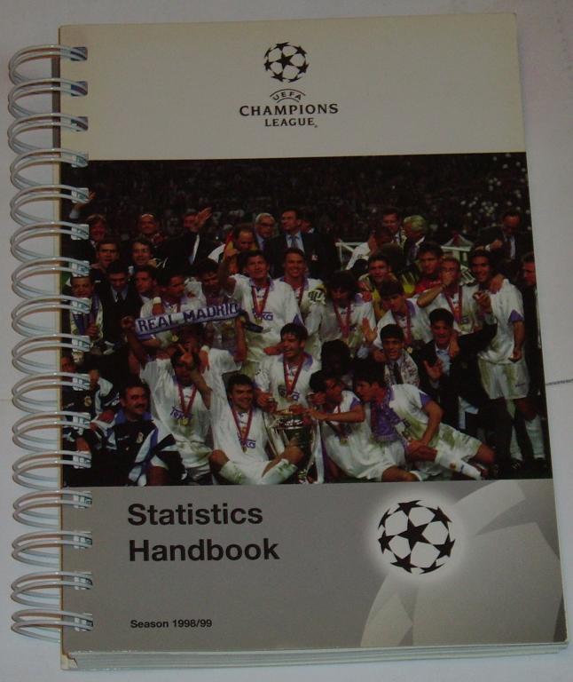 Официальная программа Хэндбук Лига Чемпионов УЕФА 1998/1999 Спартак Динамо К