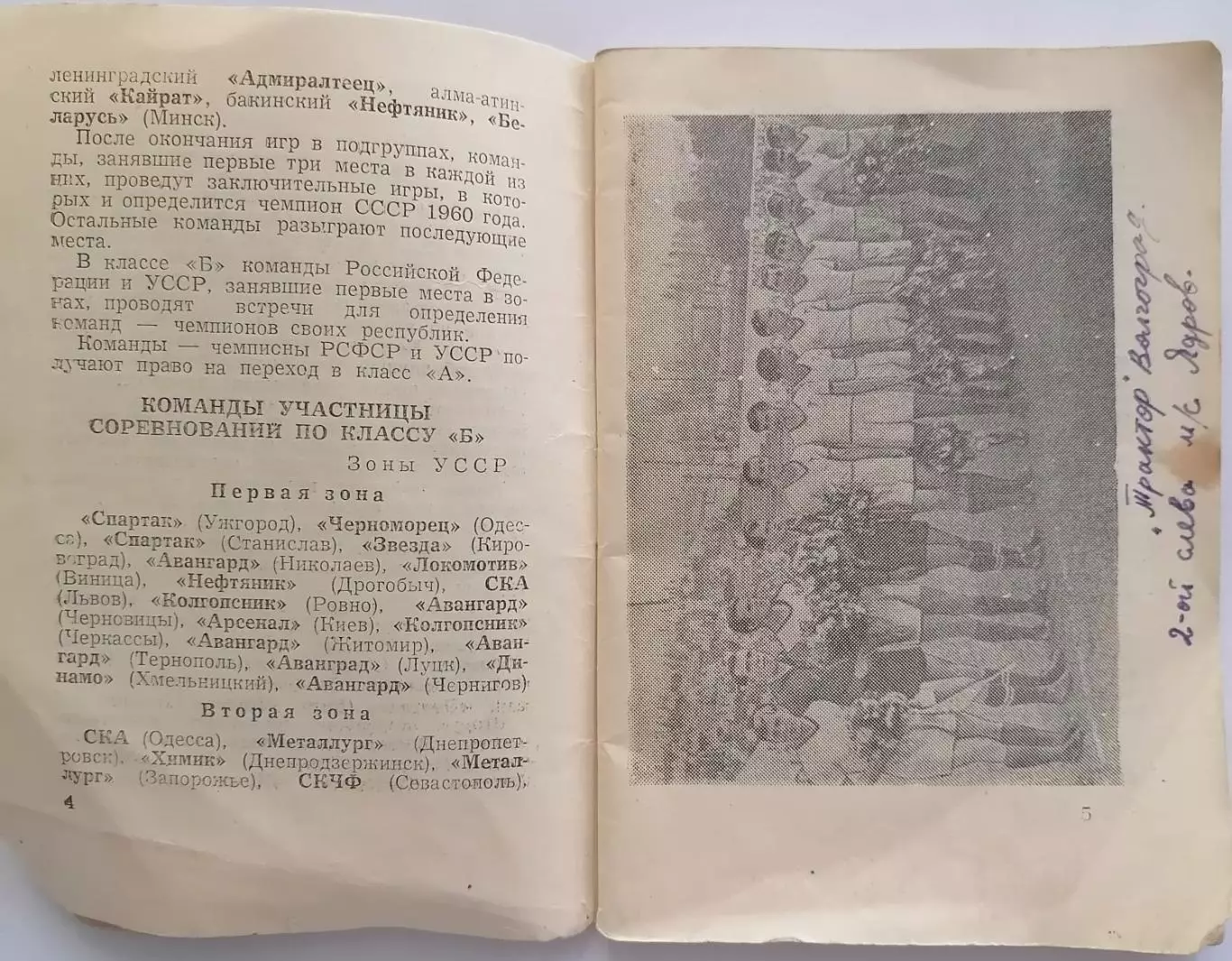 СТАЛИНГРАД ВОЛГОГРАД ТРАКТОР РОТОР 1960 календарь-справочник 1