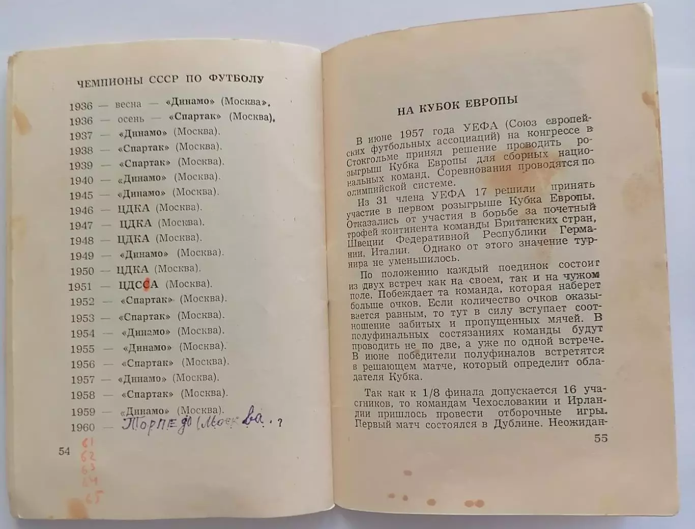 СТАЛИНГРАД ВОЛГОГРАД ТРАКТОР РОТОР 1960 календарь-справочник 2