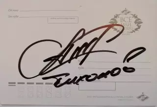 АНДРЕЙ ТИХОНОВ АВТОГРАФ СПАРТАК МОСКВА КАРТОЧКА 2011