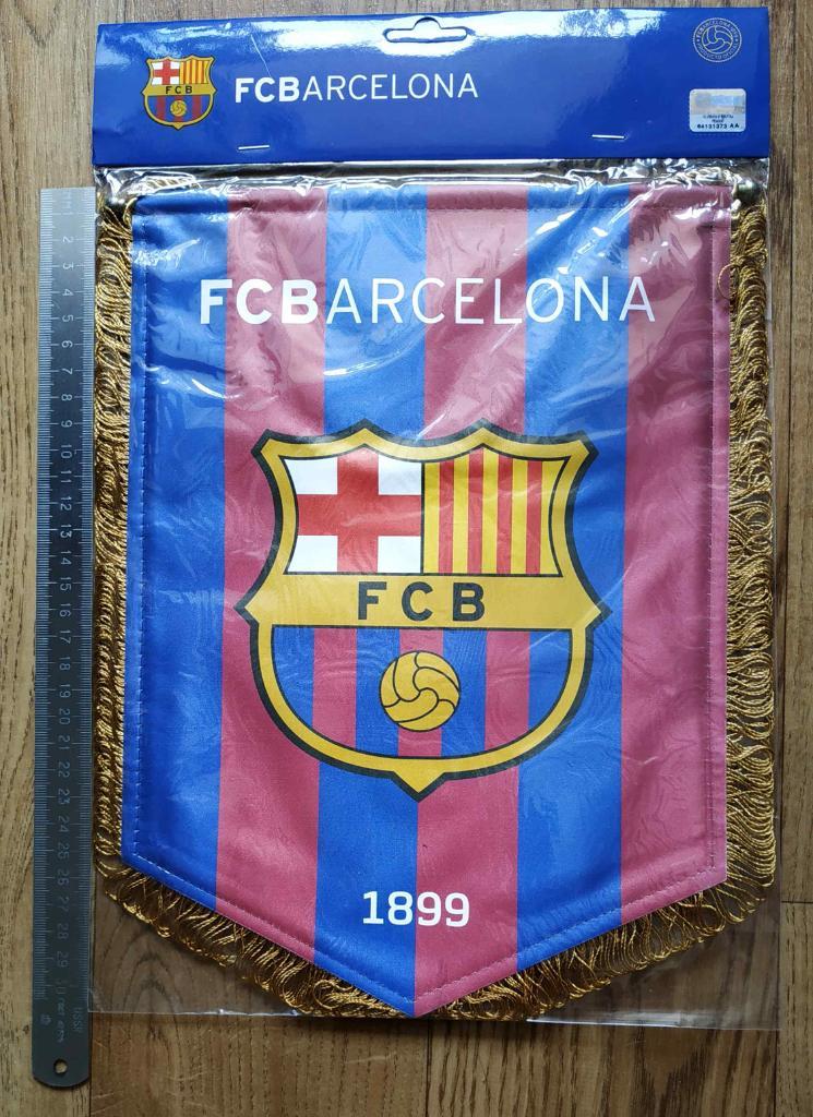 Вымпел большой FC Barselona (официальная продукция)