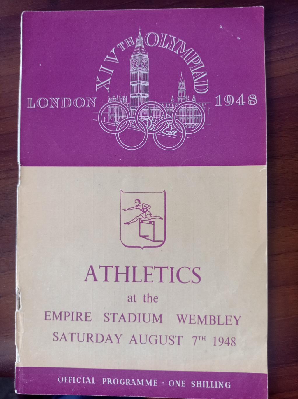 1948 Олимпиада Лондон, легкая атлетика, дневная программа