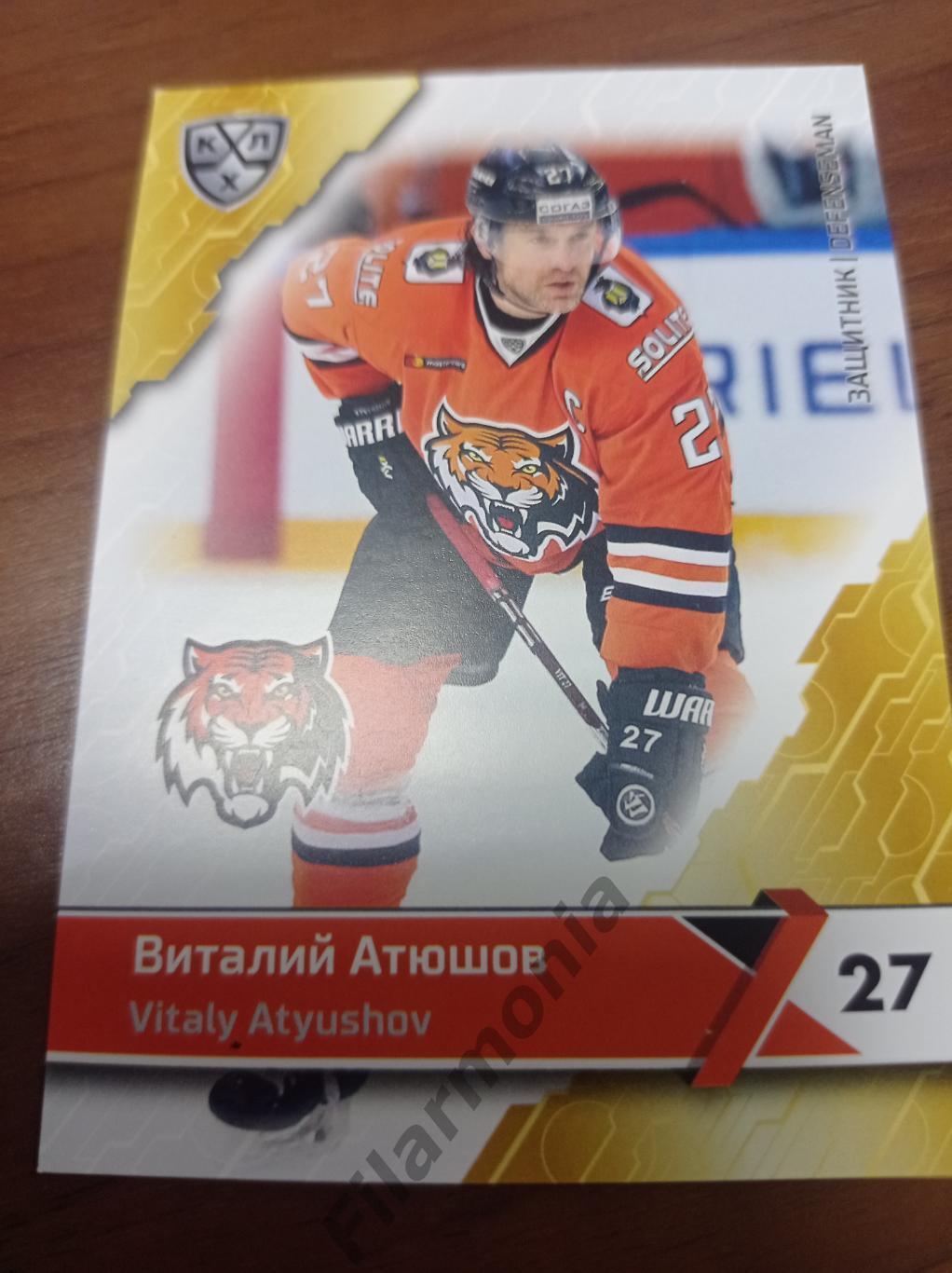 2018-2019 Амур Хабаровск Виталий Атюшов