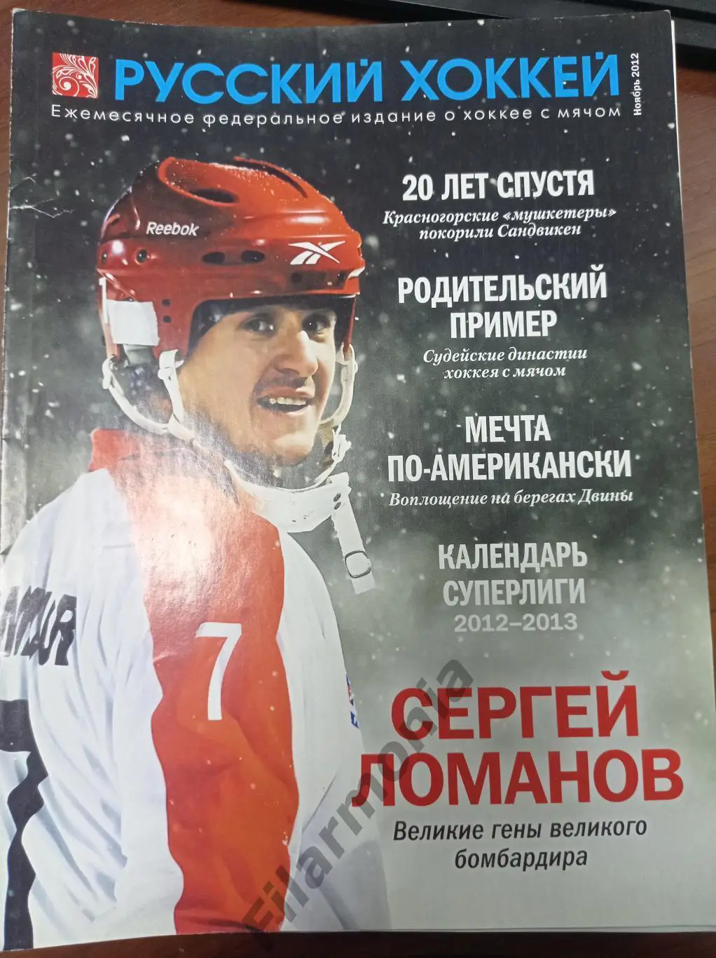 2012 Ноябрь Русский хоккей