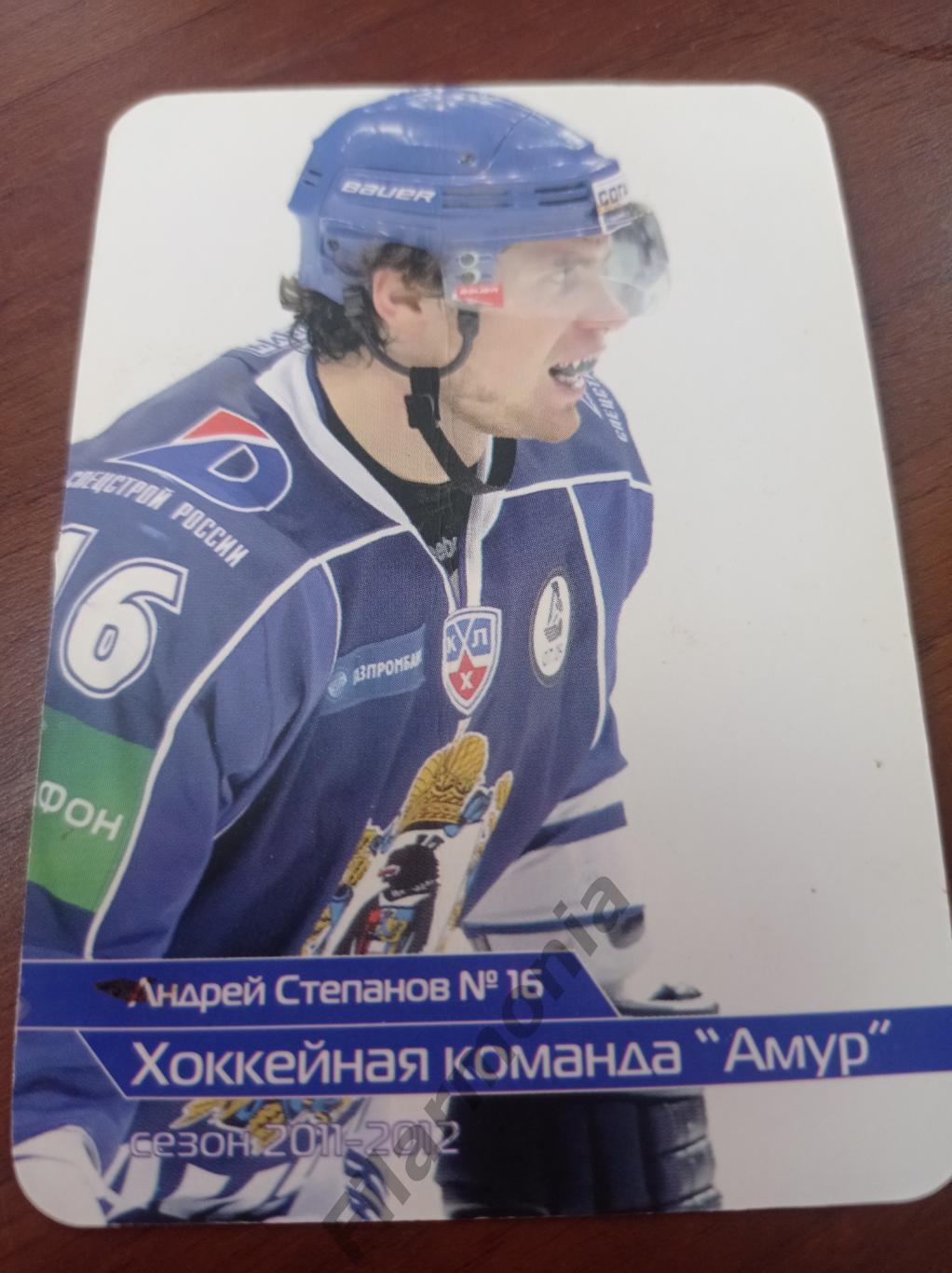 2011-2012 Амур Хабаровск Андрей Степанов