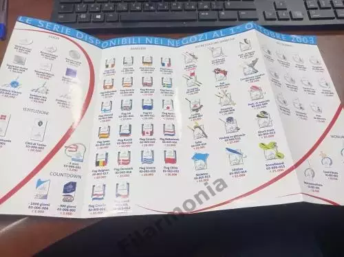 2006 Олимпиада Турин Италия каталог выпущенных знаков 1