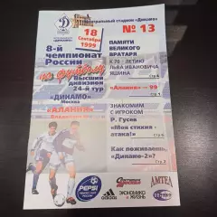 Динамо - Алания 1999
