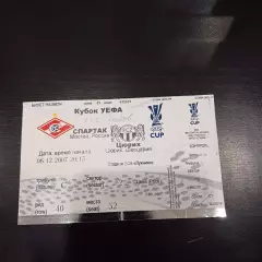 Спартак (Москва) - Цюрих 2007