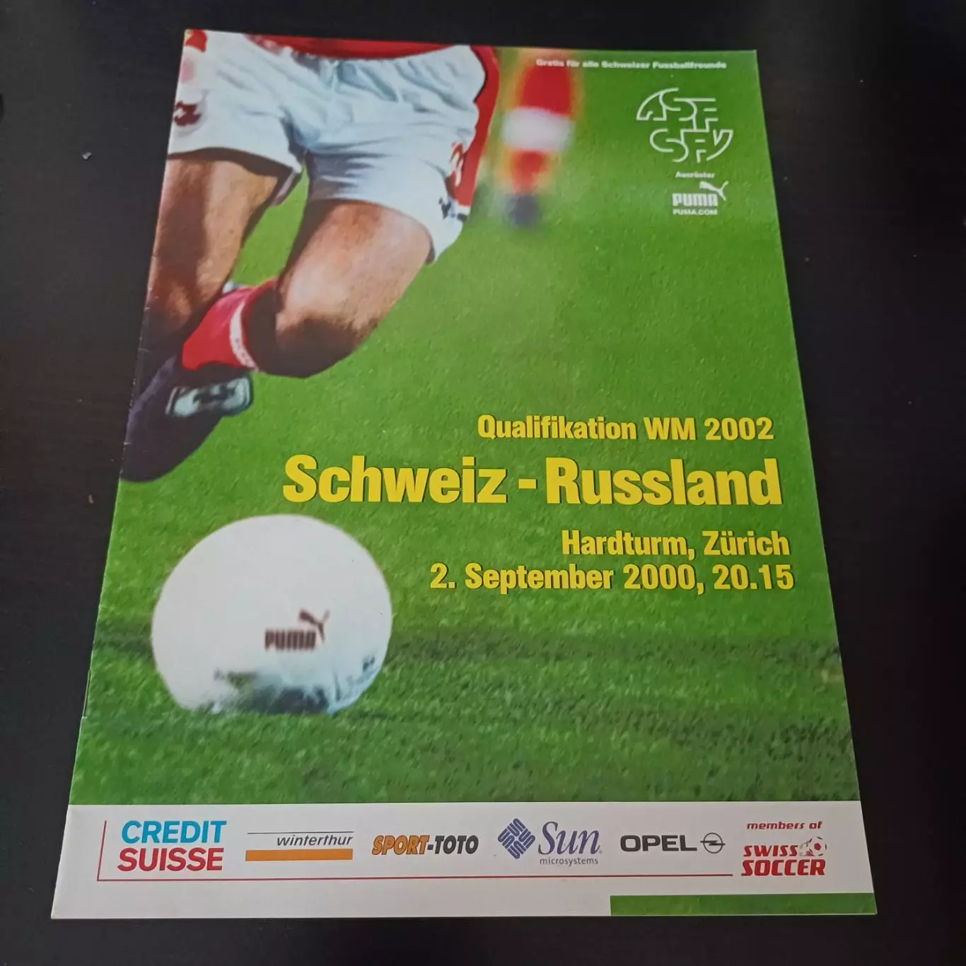 Швейцария - Россия 2000