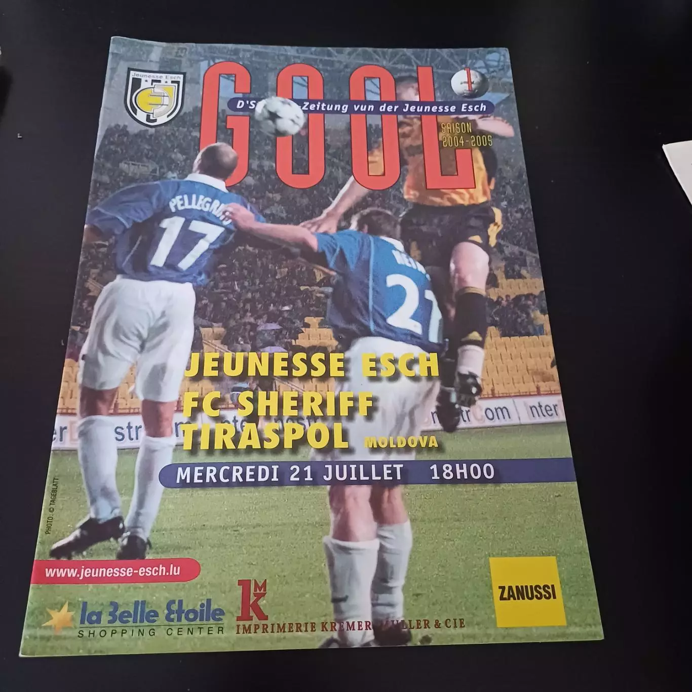 Женесс - Шериф Тирасполь 2004