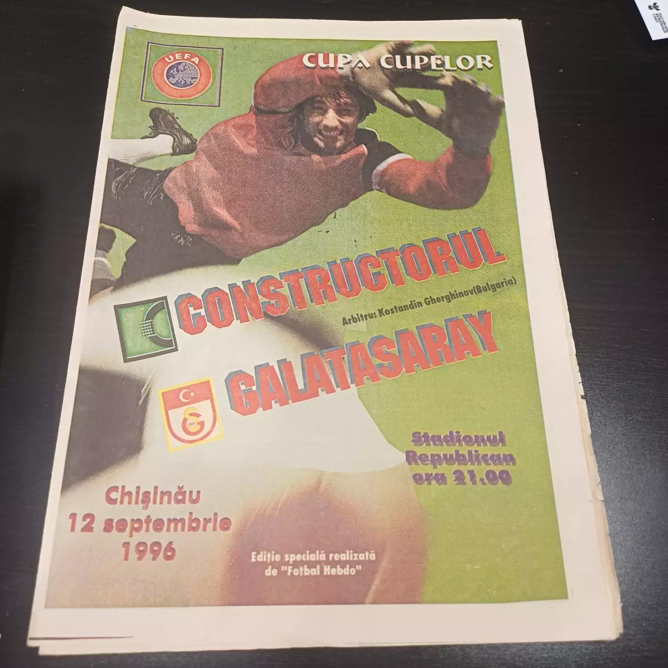 Конструкторул - Галатасарай 1996