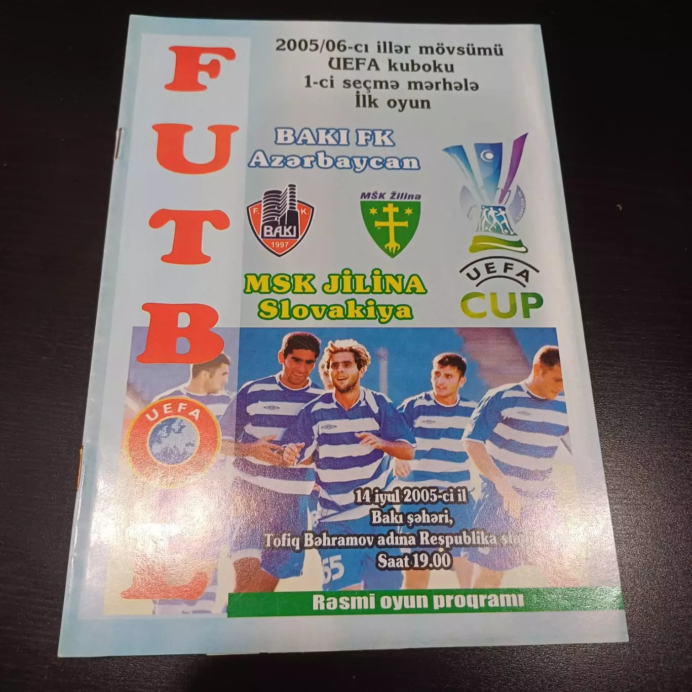 Баку - Жилина 2005