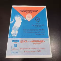 Цска - Мольде 1999