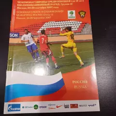 Сборная России, юноши до 19 лет. Чемпионат Европы. 2007 год