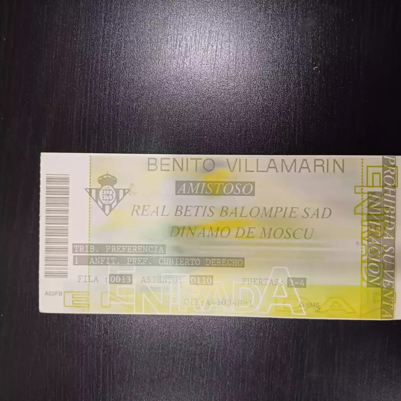 Реал Бетис - Динамо (Москва) 2012