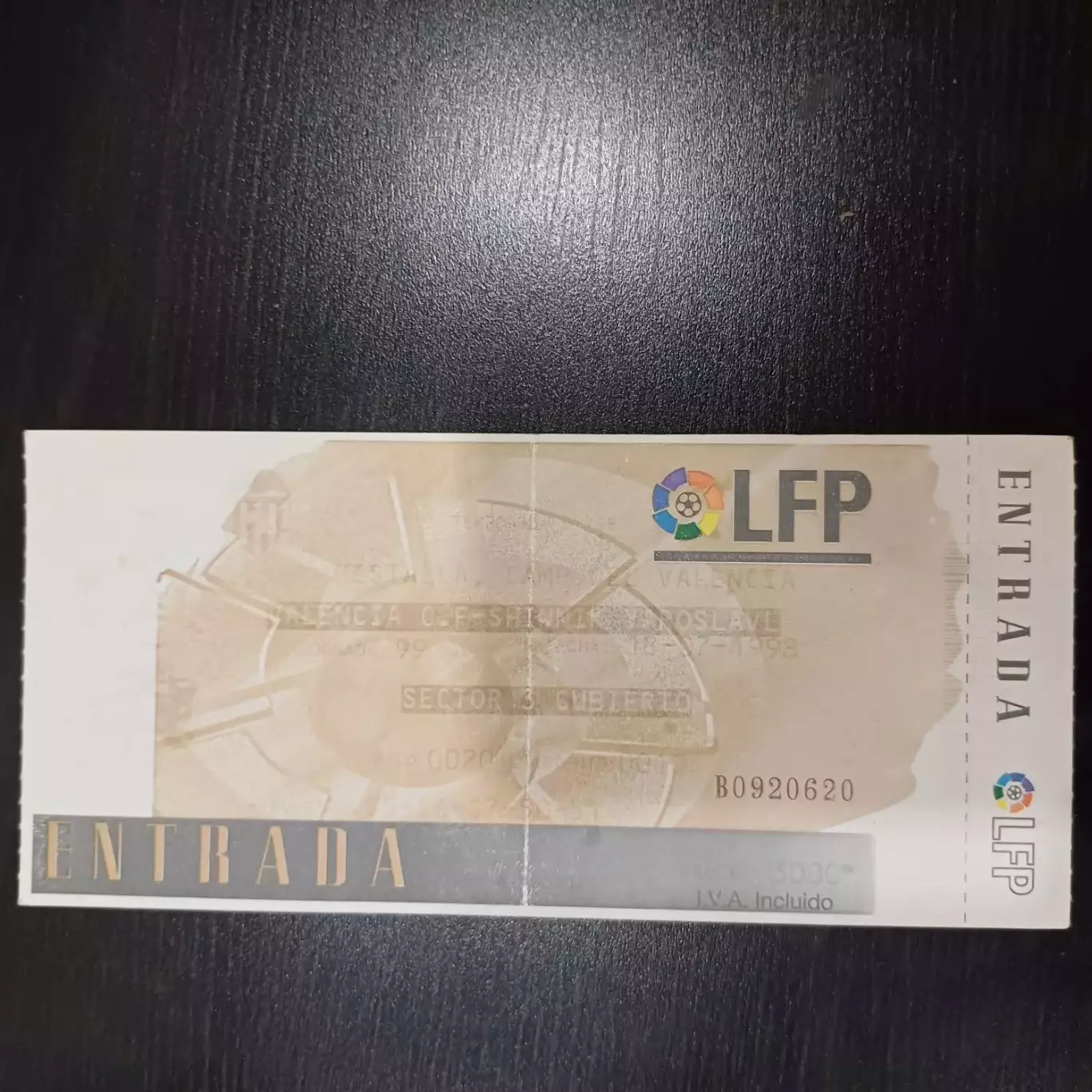 Валенсия - Шинник 1998