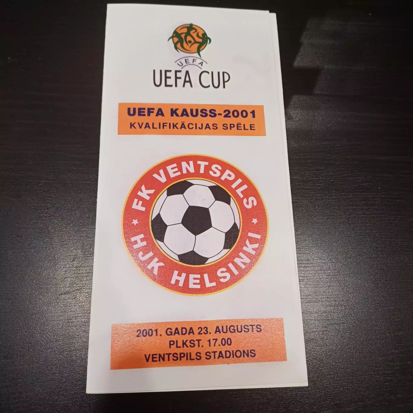 Вентспилс - Хик 2001