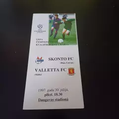 Сконто - Валлетта 1997