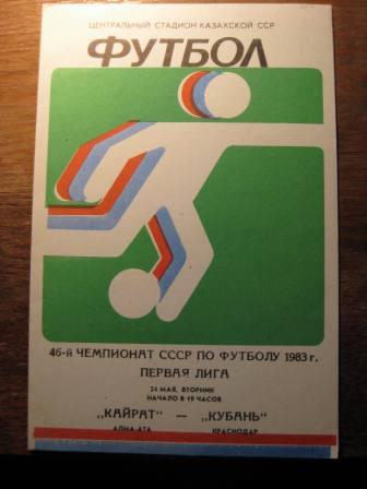 Кайрат Кубань 1983