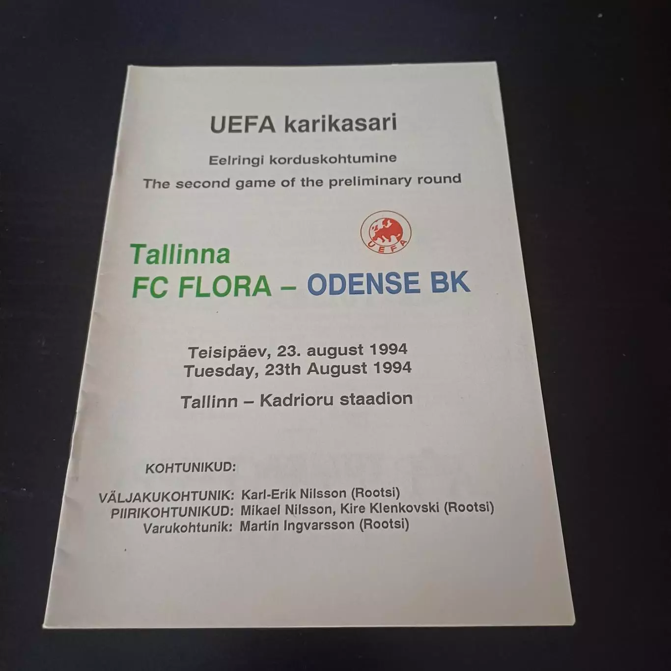 Флора - Оденсе 1994