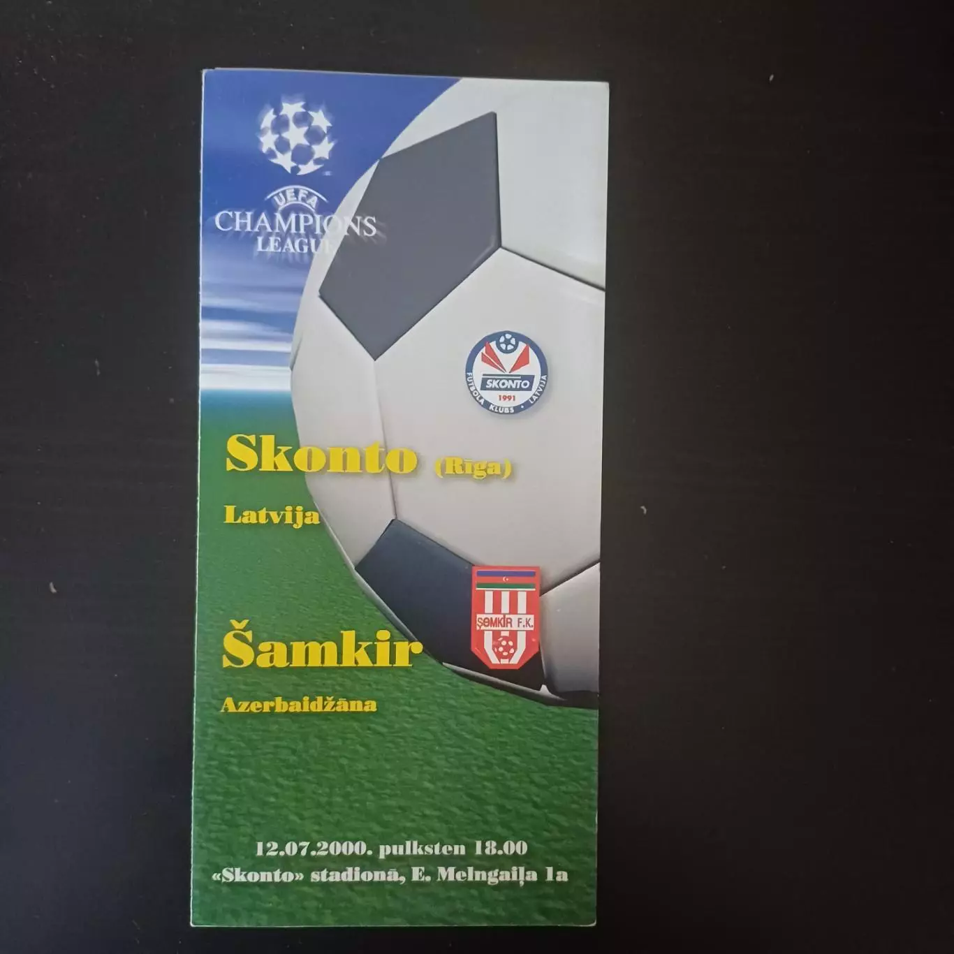 Сконто - Шамкир 2000