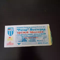 Ротор - Цска 2002