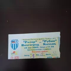 Ротор - Рубин 2003