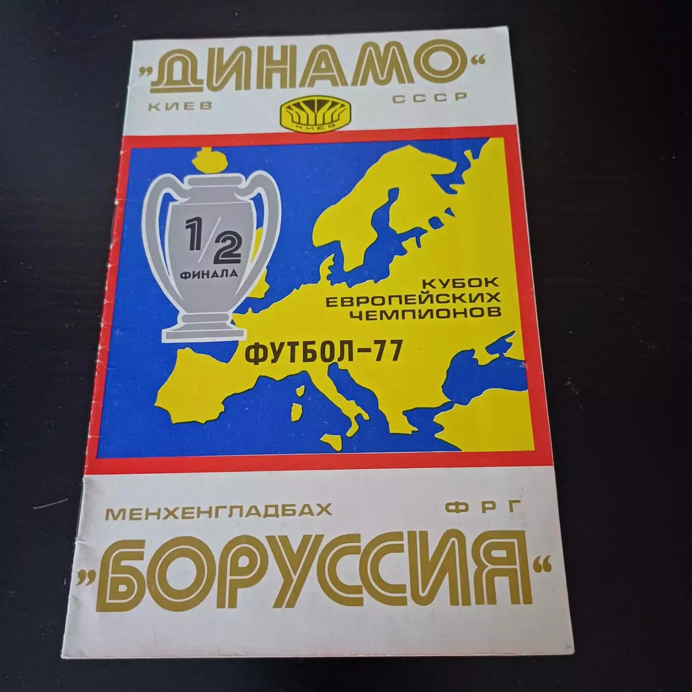 Динамо (Киев) - Боруссия 1977