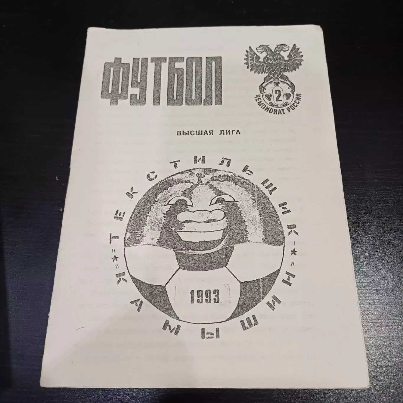 Текстильщик Камышин 1993