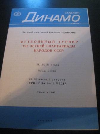 Спартакиада Киев 1979/РСФСР Украина Таджикистан Узбекистан